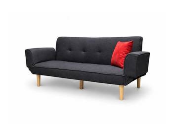 Sofa Ciemnoszara Rozkładana