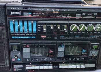 BOOMBOX RADIO KAMASONIC KA-976  100%SPRAWNY JAK SONY SANYO UNITRA CONDOR