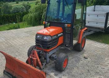 Kubota bx220 z pługiem 4x4