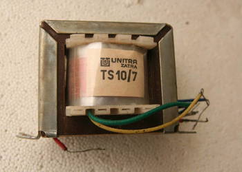 transformator TS 10/4 unitra ZATRA trafo sieciowe zasilajace