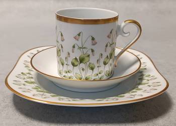 HACKEFORS Linnaea Borealis Trio Filiżanka Śniadaniówka Szwecja