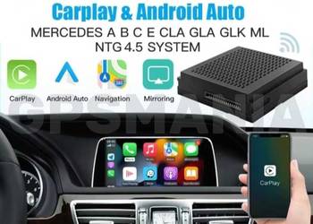 Mercedes Android Auto CarPlay do Becker Map Pilot NTG 4.5 A B C E CLA CLS E