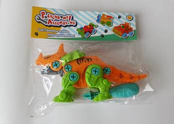 Dinozaur do skręcania – zabawka edukacyjna dla dzieci