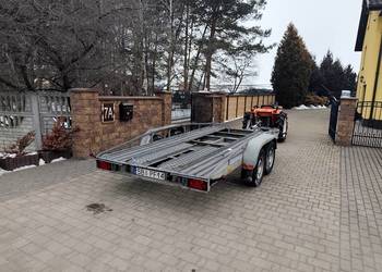 Laweta Przyczepa * DMC 2000KG * Pod Minikoparkę * Zarejestrowana