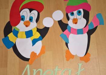 Dekoracje zimowe dwustronne lub jednostronne z brystolu: tel 504102 444