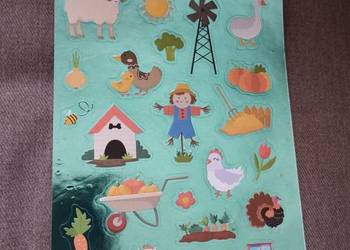 Naklejki zwierzaki .numery