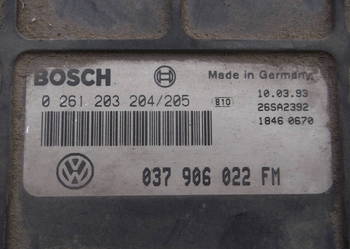 Komputer silnika Volkswagen Digifant BOSCH  037906022FM