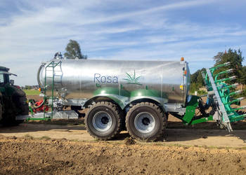 Wóz asenizacyjny ROSA 14/R2 14000 litrów tandem - beczkowóz, beczka