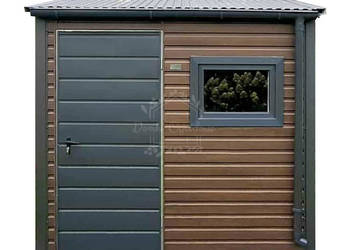 Schowek - domek ogrodowy 2,5x2,5m  drewnopodobny ID1128