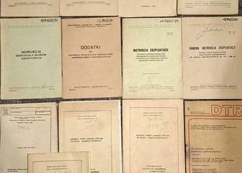Zestaw instrukcji technicznych z czasów PRL