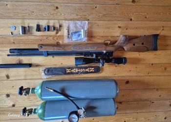 Wiatrówka PCP Hatsan BT65SB 5.5 mm duży zestaw
