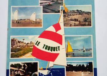 Pocztówka Le Touquet Sports et Loisirs z lat 60-tych NOWA!