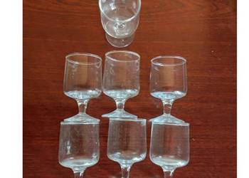 kieliszki do wódki sherry likieru vintage kolekcjonerskie PRL