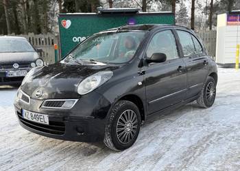 Nissan Micra 1.2 16v. + LPG, 2008r., klima.