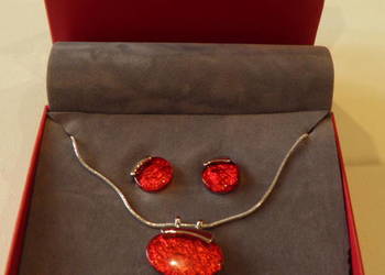 Komplet biżuterii antyalergicznej żywica Komplet biżuterii antyalergicznej żywica