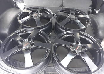 Felgi aluminiowe DEZENT RE dark 16R 5x112 Skoda Volkswagen