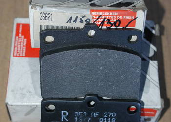 36621 - A.B.S. - KLOCKI HAMULC. DAIHATSU CUORE 85-90 Zestaw