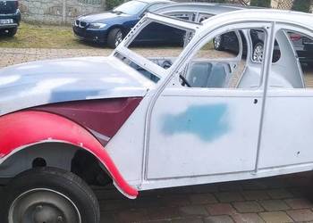 Sprzedam citroena 2 CV do ukończenia możliwa  zamiana