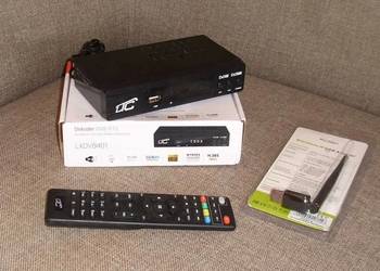 LTXDVB 401 DEKODER WIFI LTC T/T2 Gratis antena sieciowa WIFI Usb