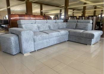 Narożnik Madera w tkaninie łatwoczyszczącej z funkcją spania PRODUCENT
