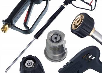 Pistolet z Lancą i Dyszą Stalową – M22x1,5 | do Karcher HD/HDS