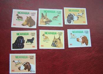 Nikaragua 1982 MNH Mi. 2246/52 Fauna Psy  a Nikaragua 1982 MNH Mi. 2246/52 Fauna Psy  a