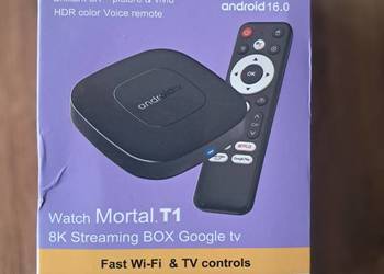 nowy android TV box mortal T1, 2GB+16GB
