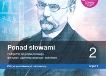Ponad słowami 2.2 polski podręcznik wysyłka gratis Trójmiasto szkolne tanie