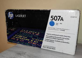 Toner HP Laserjet 507A CE401A Cyan Cian