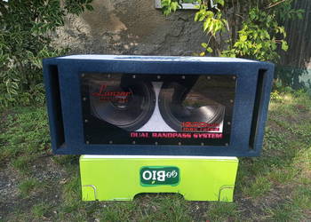 Tuba Subwoofer Skrzynia Basowa LANZAR 600RMS 1200W USA