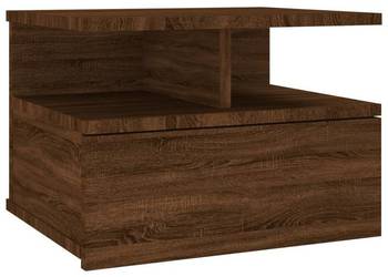 vidaXL Wisząca szafka nocna, brązowy dąb(SKU:815316)