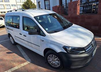 Volkswagen Caddy Maxi 2.0tdi 5-osobowe 2017r. Sprowadzone opłacone