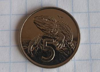 5 CENTÓW 2001 ROK - NOWA ZELANDIA