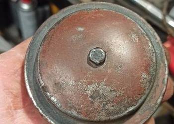 Dkw  nz 350 żeliwo, korek baku