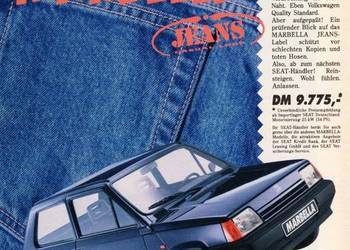 Seat Marbella Jeans plus części.
