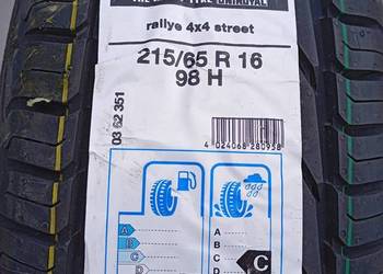 Nowa opona uniroyal Rallye 4x4 215/65/16