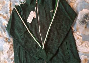 Komplet dresowy Lacoste Monogram - kolor zielony, rozmiar L