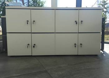 Szafka typu locker MDD 8 skrytek z zamkami jak nowa