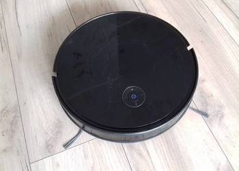 Odkurzacz automatyczny, Point Dusty600+, WiFi, aplikacja, pęknięty zbiornik