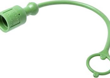 Zatyczka chroniąca od kurzu  do wtyczek ANV zielona TFA38V