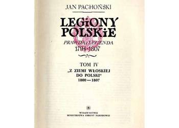 Jan Pachoński Legiony Polskie tom 4 Jan Pachoński Legiony Polskie tom 4