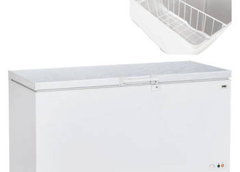 Zamrażarka Skrzyniowa Gastronomiczna z Pokrywą Nierdzewną 454l Stalgast 883