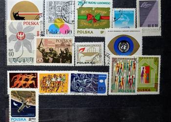 Znaczki polskie rok 1970 kasowane Znaczki polskie rok 1970 kasowane