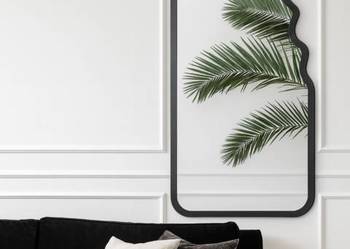 Lustro nieregularne w ramie mdf - FLUX – Blobs Mirrors