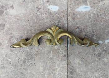 nr52 korona starego zegara szafki lustra itp szer 22cm wys 5cm