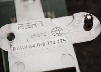 Opornik dmuchawy BMW e46