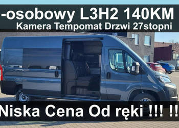Ford Transit L3H2 Brygadowy 7-osob. 140Km Kamera Tempomat Super Cena Od rę…
