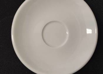 Talerzyk/spodek mały 13cm biała porcelana