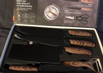 Zestaw noży kuchennych 6 el. SwissHof Royal – NOWY