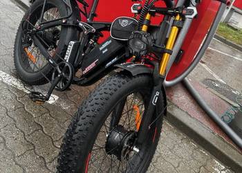 Mocny rower E-Bike z dwoma napedami